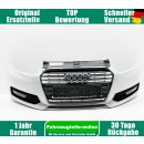 Stoßstange Stoßfänger Front 8XA807437C Vorn Facelift Komplett PDC Nebelscheinwerfer Gletscherweiss LS9R Audi A1 8X