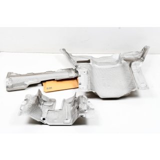 Hitzeblech Wärme Schutz A2056825171 Set Mercedes C-Klasse S205