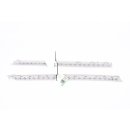 Halter Befestigung Innenraum A2188150127 links und rechts Set Schienen Sonnenschutzrollo Mercedes CLS C218