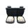 Rücksitzbank Rücksitz 50507756 Hinten Leder schwarz Alfa Romeo Brera