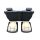 Rücksitzbank Rücksitz 50507756 Hinten Leder schwarz Alfa Romeo Brera