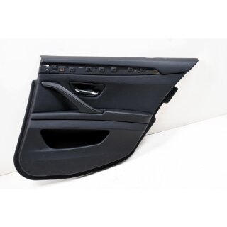 Türverkleidung Türpappe hinten rechts Leder Stoff Tudor Anthrazit BMW 5er F10 7273280