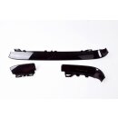 Armaturenbrett Zierleiste Blende Set BURGUNDY Mini...