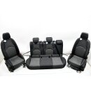 Sitze set Innenausstattung Stoff schwarz anthrazit Seat...