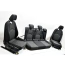 Sitze set Innenausstattung Stoff schwarz anthrazit Seat Leon ST III 5F8 5F0881375K
