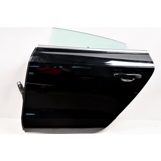 Tür Fahrerseite hinten links Brillantschwarz Uni LY9B Audi A5 8T 8T8833051D