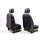 Sitze Set Innenausstattung Leder/Alcantara titanschwarz/schwarz VW Passat 3G5 Kombi 3Q0881105K