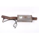 Mittelschalldämpfer Abgasrohr Auspuff mit NOx-Sensor...