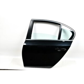 Tür Fahrerseite Hinten links Schwarz SAPPHIRE 475 BMW 5er E60 9631831
