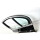 Tür Fahrerseite Hinten links Schwarz SAPPHIRE 475 BMW 5er E60 9631831