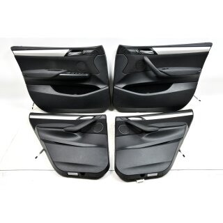 Türverkleidung Türpappe Set Stoff schwarz BMW X3 F25 7394509