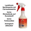 Spr&uuml;hwachs Auto Lackfinish mit Carnaubawachs 1L bis 6L - Premium Sebatop