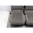 Sitze Rücksitzbank Rücksitze Renault Scenic II JM0 Stoff hellgrau