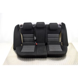 Sitze Rücksitzbank Rücksitze Skoda Octavia II 1Z3 Stoff schwarz anthrazit BK