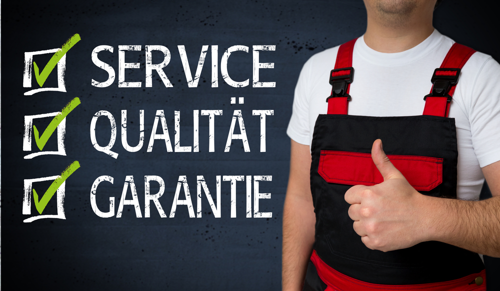 Service Qualität Garantie